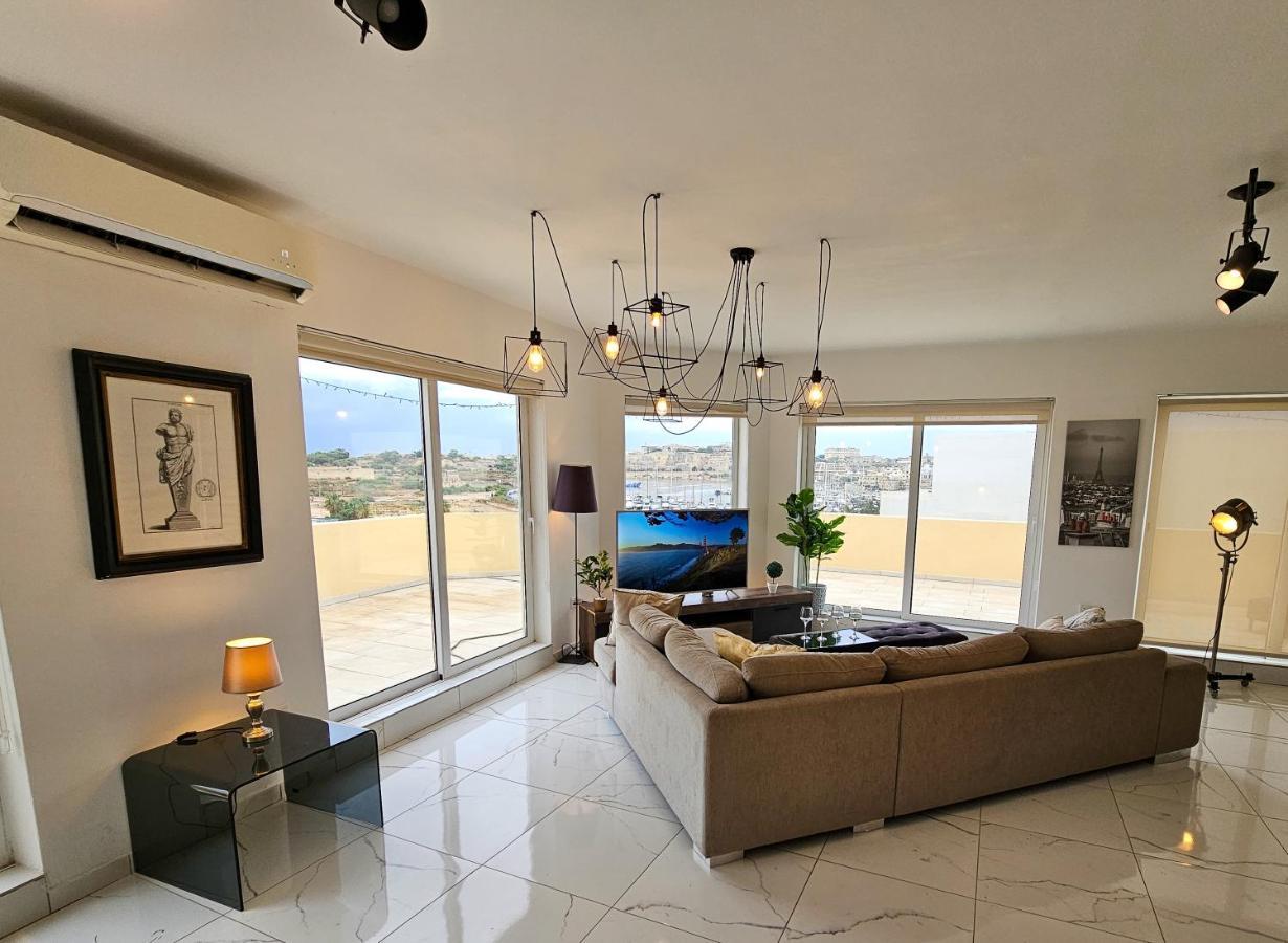 Апартаменти Mive Luxury Sea View Penthouse Gzira Екстер'єр фото