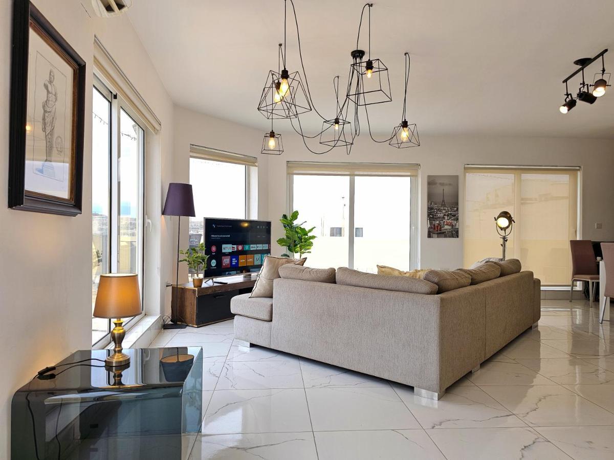 Апартаменти Mive Luxury Sea View Penthouse Gzira Екстер'єр фото