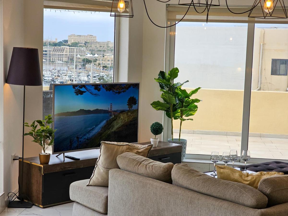 Апартаменти Mive Luxury Sea View Penthouse Gzira Екстер'єр фото