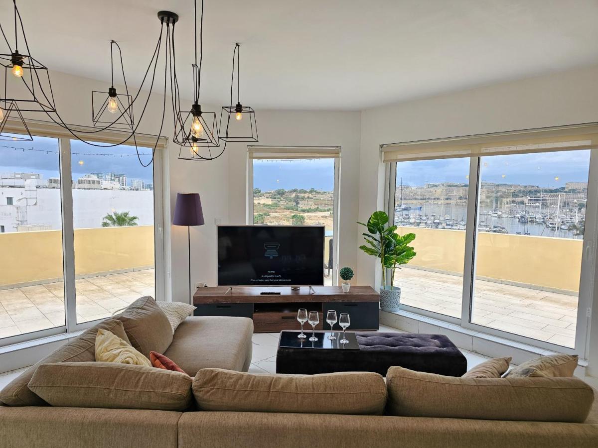 Апартаменти Mive Luxury Sea View Penthouse Gzira Екстер'єр фото